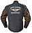 Jaqueta Harley Davidson Impermeável Tradicional Marrom - Imagem 3