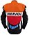 Jaqueta Honda Repsol Laranja Impermeável - Imagem 3