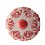VASO DECORATIVO PORCELANA CORAL VERMELHO - P - Imagem 2