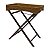 BANDEJA COM BASE / CAVALETE DE RATTAN NATURAL - Imagem 2