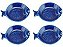 CONJ. 4 MINI PETISQUEIRAS RASA DE PEIXE AZUL OCEAN - Imagem 2