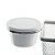 MINI CESTA RETANGULAR EM AÇO INOX COM MOLHEIRA - Imagem 2