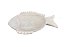 ENFEITE DECORATIVO / DESCANSO DE TALHER DE SERVIR - PEIXE BRANCO M - Imagem 1