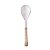 CONJUNTO 2 PÇS AÇO INOX PRATA PARA SALADA COM CABO RATTAN - Imagem 3