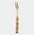 GARFO TRINCHANTE DOURADO - BAMBU NATURAL (CHURRASCO) - Imagem 1