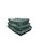 KIT 3 TRAVESSAS RETANGULARES TRANCOSO EM VIME VERDE MUSGO - Imagem 1