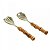 CONJUNTO DE SALADA BAMBU NATURAL - DUQUESA - Imagem 2