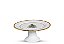 BOLEIRA NATAL / PRATO BOLO C/PE TOYS CHRISTMAS C/ OURO - Imagem 1