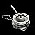 MINI QUEIJEIRA / PORTA QUEIJO DE INOX COM COLHER ITALY - Imagem 3