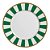 PRATO RASO STRIPE VERDE - UNIDADE - Imagem 1
