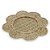 SOUSPLAT FLOR DE SISAL NATURE - Imagem 2