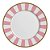 PRATO RASO STRIPE ROSA - UNIDADE - Imagem 1