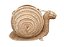 CESTA CARACOL DE RATTAN - Imagem 1