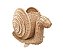 CESTA CARACOL DE RATTAN - Imagem 2