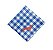GUARDANAPO XADREZ AZUL E BRANCO - HOT DOG - Imagem 1