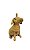 PEDESTAL DOG EM JUNCO NATURAL - Imagem 1