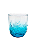 COPO BAIXO EM ACRÍLICO DEGRADÊ AZUL - CORAL - Imagem 1