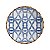 PRATO RASO BAMBOO PRINT AZUL - Imagem 1