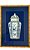 QUADRO GRAVURA BLUE E WHITE I - Imagem 1
