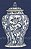 QUADRO GRAVURA VASO DE PORCELANA II - BLUE - Imagem 2