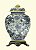 QUADRO GRAVURA VASO DE PORCELANA II - BLUE E WHITE - Imagem 2
