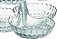 PETISQUEIRA 3 DIVISÓRIAS TRANSPARENTE - TIFFANY - Imagem 2