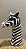 VASO ZEBRA CERÂMICA - Imagem 4