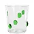 COPO EM ACRÍLICO COM BORA BORA VERDE - 440 ML - Imagem 1