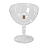 TAÇA PARA SOBREMESA ARIA ACRÍLICO CRISTAL - Imagem 1