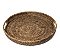 BANDEJA DE RATTAN PHUKET 40cm COM VIDRO - Imagem 3