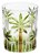 CONJ. 6 COPOS BAIXOS CRISTAL PALM TREE HANDPAINT 340ml - Imagem 1