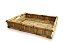 BANDEJA FERNANDA GG - BAMBU NATURAL  C/ VIDRO - Imagem 1