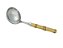 CONCHA PARA SOPA / FEIJÃO DE AÇO INOX C/ CABO DE PLASTICO BAMBU - 19,5CM - Imagem 1