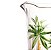 JARRA CRISTAL DE CHUMBO PALM TREE HANDPAINT - 1,2L - Imagem 3