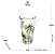 JARRA CRISTAL DE CHUMBO PALM TREE HANDPAINT - 1,2L - Imagem 2