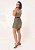 Short Saia Ellen Mini Bordô Feminina - Imagem 7