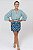 Short Saia Ellen Mini Bordô Feminina - Imagem 1