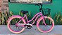 Bicicleta ZERO Beach Retrô PINK - Pneu Bege - Imagem 1