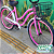 Bicicleta 26 Zero Beach Retrô 26 Pink/Branca - Imagem 2