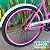 Bicicleta 26 Zero Beach Retrô 26 Pink/Branca - Imagem 4