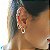 Piercing de pressão prata 925 - Estampado - Imagem 1