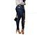 Calça Jeans Lycra Dona Scott Modelo Cintura Alta Abertura Lateral - Imagem 2