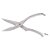 Tesoura Cortar Trinchar Ave Frango Peixe Forjad Inox Corneta - Imagem 3