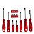 Jogo Chave Fenda Philips Bits Profissional Corneta 21pçs - Imagem 2