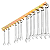 Suporte Para Painel de Ferramentas Aplicação Chave Combinada 6 A 32MM (20posições) - Imagem 3