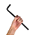 Chave L Torx Extra Longa 220mm T40 Crv Profissional- Corneta - Imagem 3