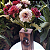 Vaso Solitário Decorativo De Pinus Retangular Artesanal - Imagem 1