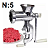 Kit 5 Facas Cruzeta Para Máquina de Moer Moedor Picador de Carne Boca Nº5 - Imagem 8