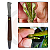 Kit Canivete Poda e Enxertia Com Espátula Inox - Corneta - Imagem 5