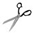 Tesoura Tapeceiro / Alfaiate / Crina 12" - Forjada - Imagem 1